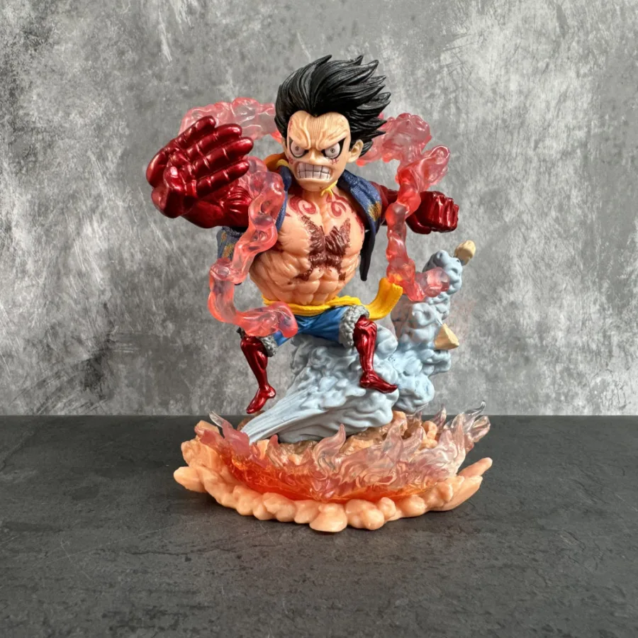 Monkey D Luffy Gear 4 miniature One Piece Action Figure