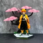 Zenitsu Agatsuma Blossom Tree Demon Slayer Action Figure