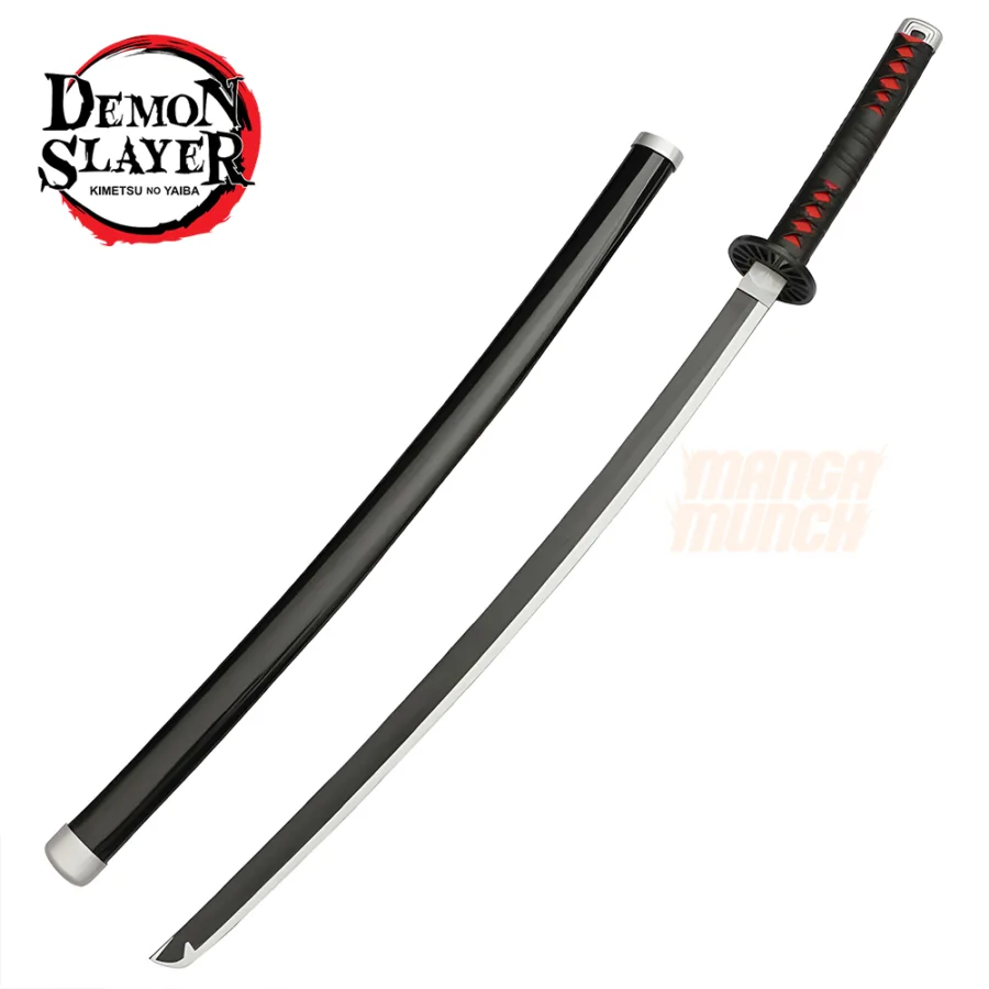 Tanjiro Kamado Nichirin Katana Sword Wooden Demon Slayer