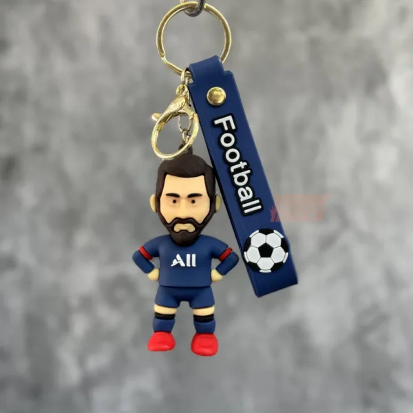 Lionel Messi Football Keychain