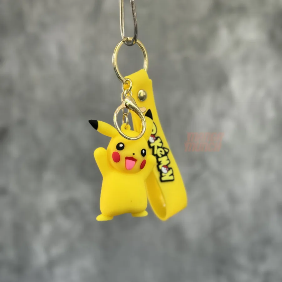 Pikachu Pokémon keychain