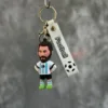 Lionel Messi Football Keychain