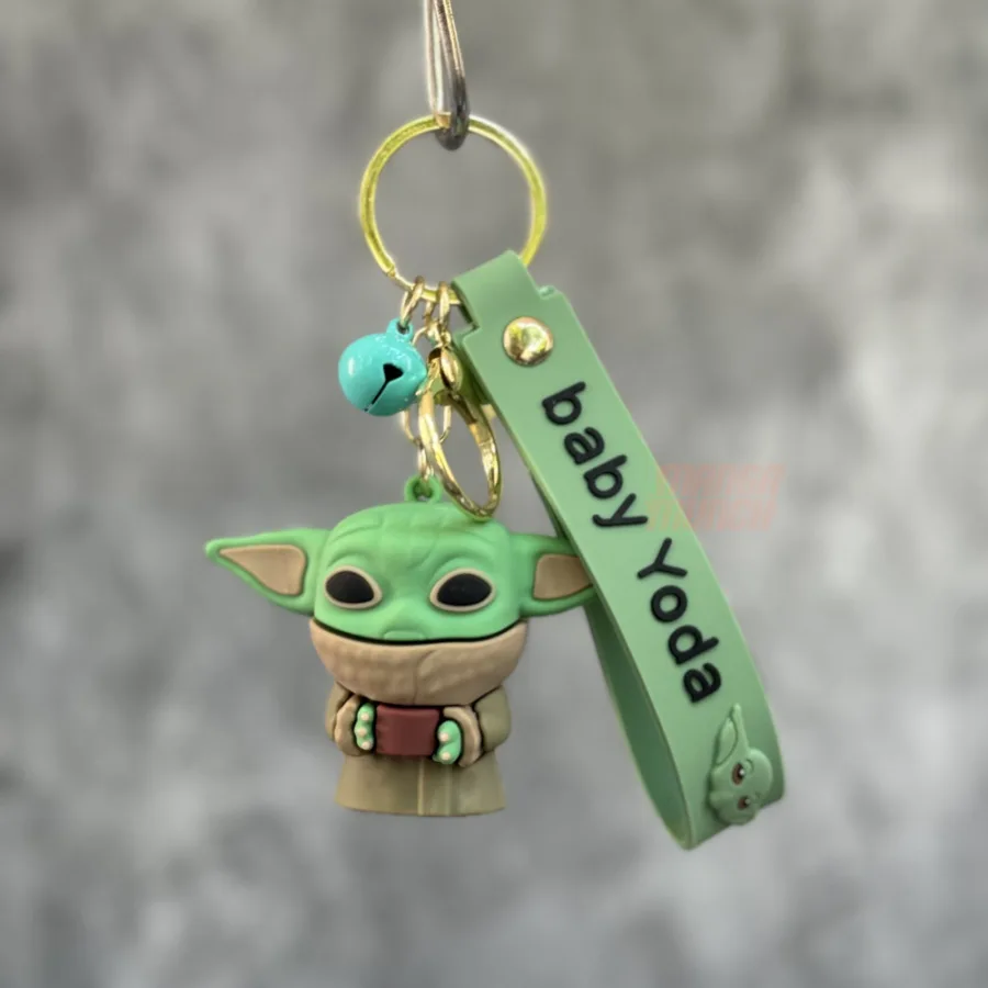 Mandalorian Baby Yoda Keychains