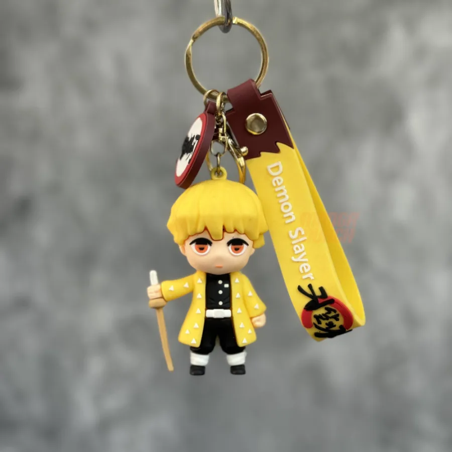 Zenitsu Agatsuma Demon Slayer Keychain