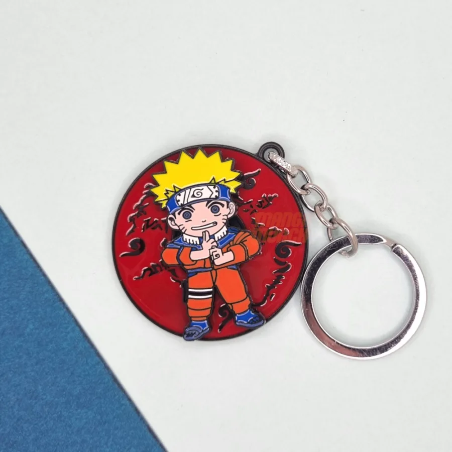 Naruto Uzumaki Metal Spinning Keychain Naruto