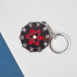 Sharingan Metal Spinning Keychain Naruto