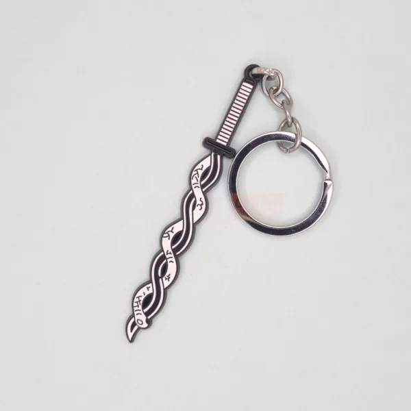 Obanai Sword Metal Keychain Demon Slayer