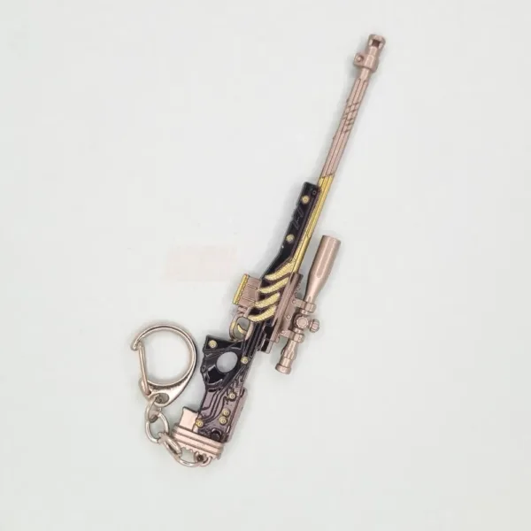 PUBG AWM Gun Metal Keychain