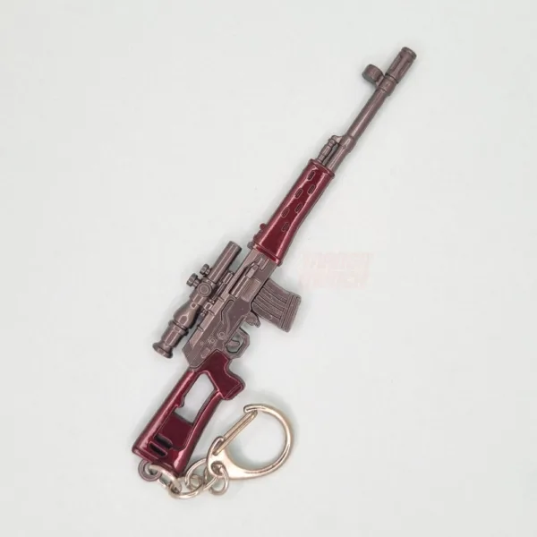 PUBG Dragunov Gun Metal Keychain