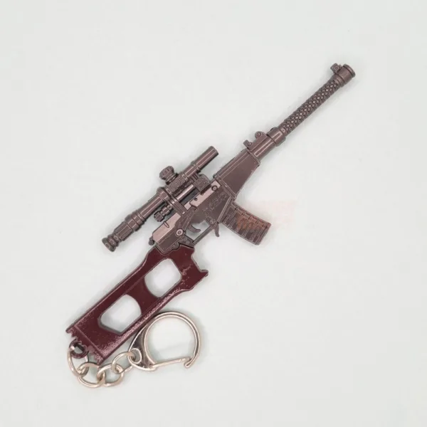 PUBG VSS Gun Metal Keychain