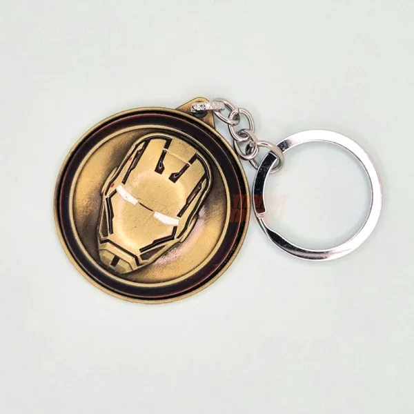 Iron Man Mask Spinning Keychain Marvel